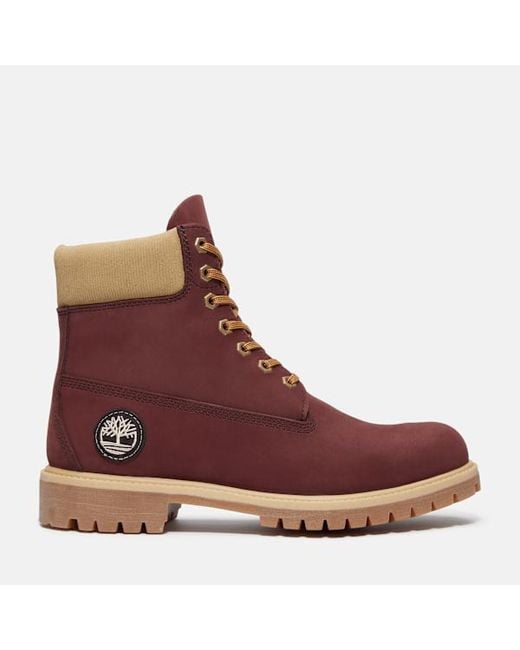 Timberland Brown Premium 6-Inch Waterproof Boot For for men