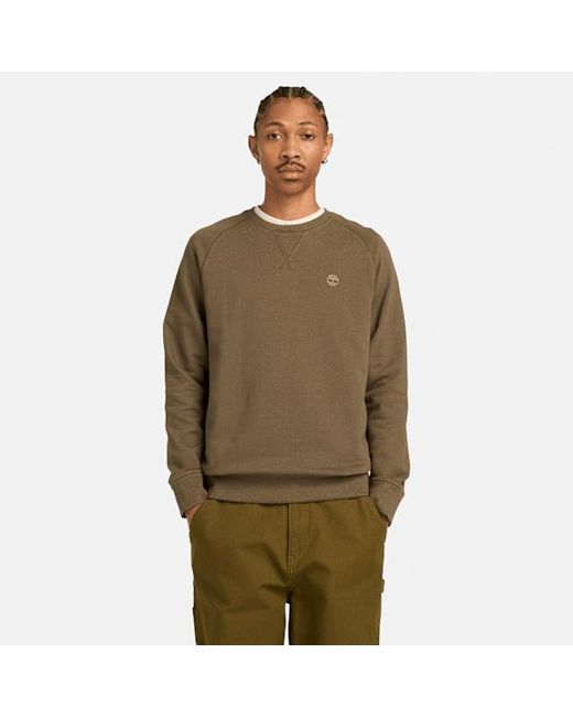 Timberland Green Exeter River Crewneck Sweatshirt For for men