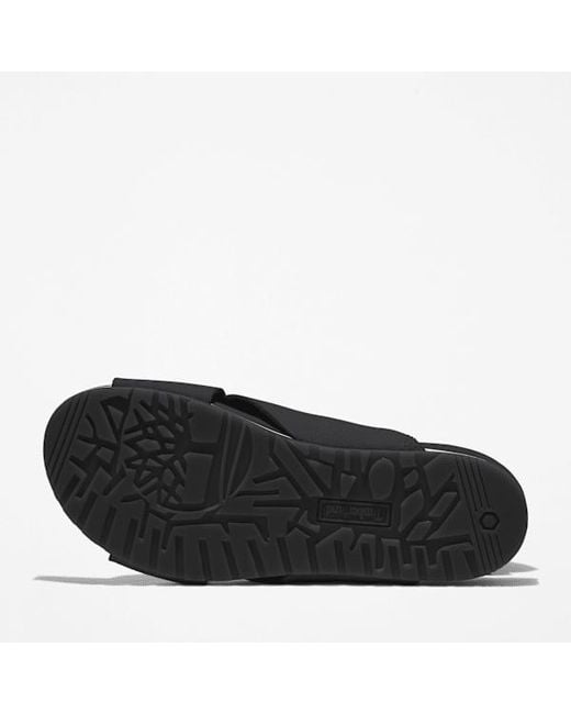 Timberland Black Malibu Waves Basic Backstrap Sandal For