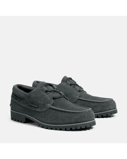 Timberland Black X White Mountaineering Boat Shoe for men