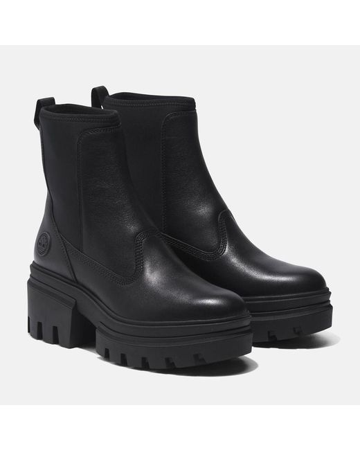 Timberland courmayeur valley shop chelsea boots black