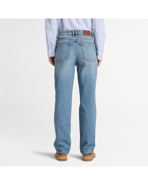 Timberland Blue Straight Denim Trouser For