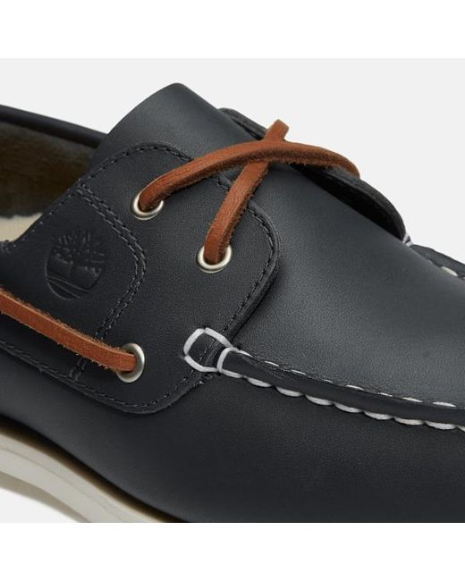 Timberland Blue Classic Boat Shoe For