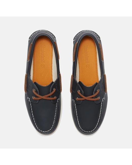 Timberland Blue Classic Boat Shoe For