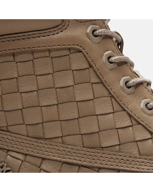 Timberland Brown Textured Premium 6-Inch Boot For for men