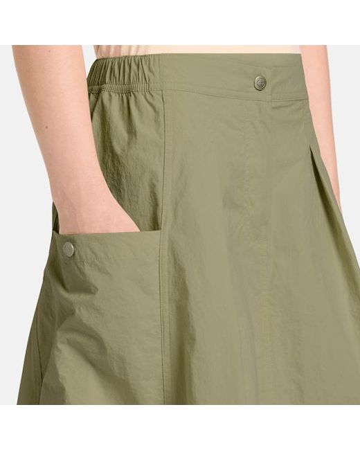 Timberland Green Utility Uv-Protection Cargo Skirt For