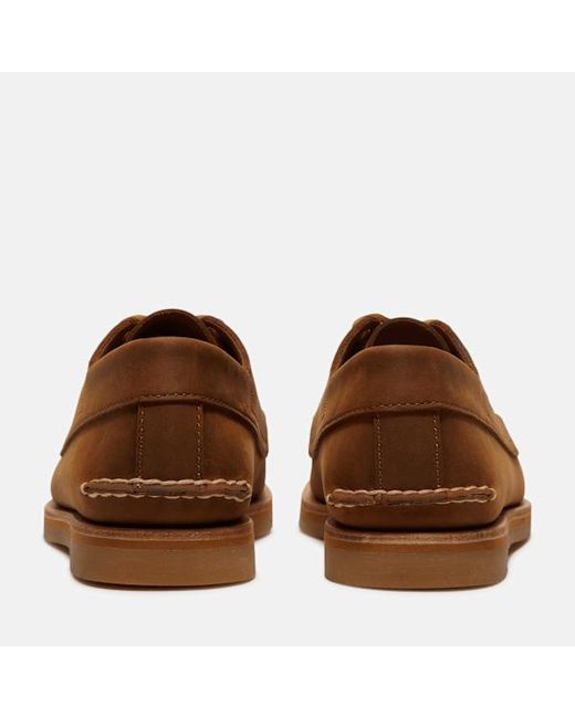 Timberland Brown Crafted Boat Shoe For for men