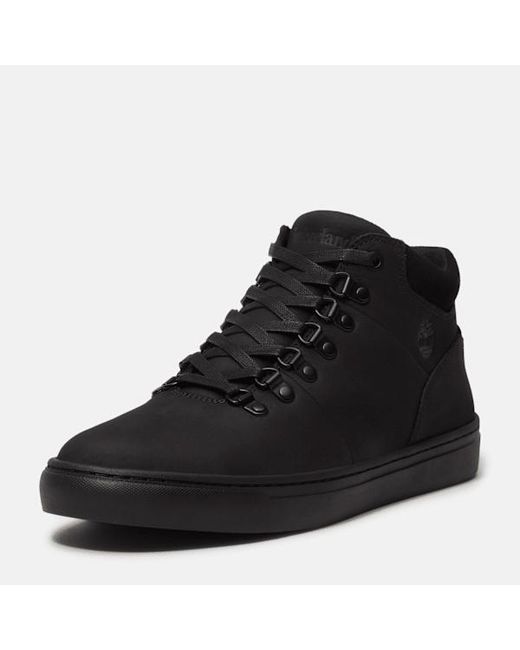 Timberland Black Lisbon Hill Mid Trainer For for men