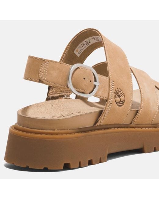 Timberland Brown Clairemont Way Backstrap Sandal For
