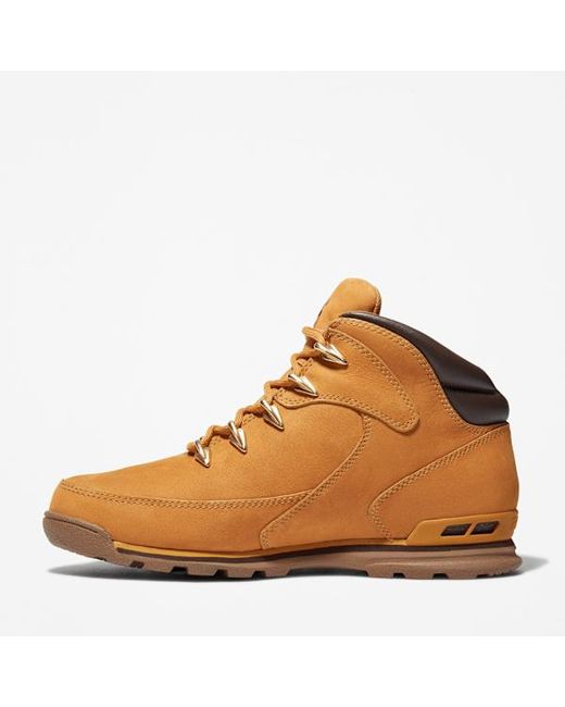 Timberland Brown Euro Rock Mid Hiking Boot For for men