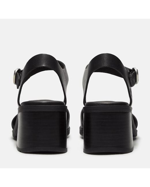 Timberland Black Bellevaux Backstrap Sandal For