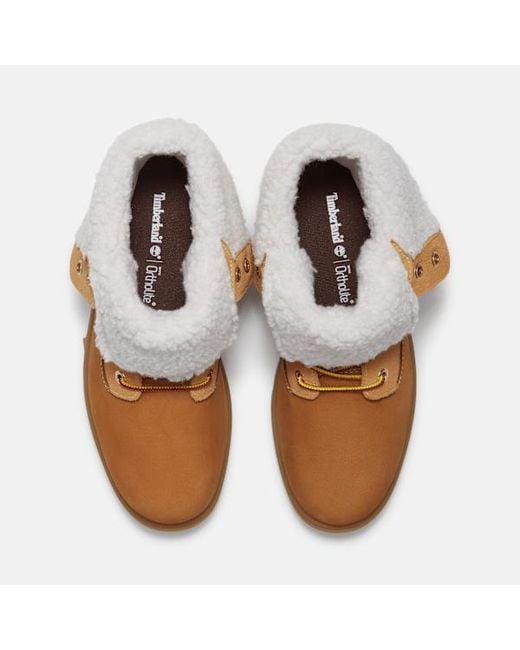 Timberland Brown Auburn Falls Warm-Lined Waterproof Boot For