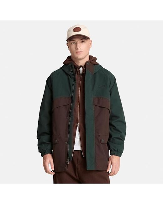 Timberland Green Weatherline Archive-Inspired Parka For for men