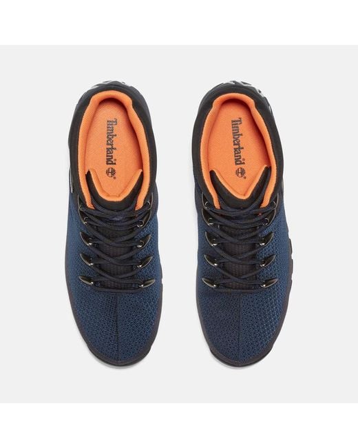 Timberland Euro Sprint Hiker in Blue for Men | Lyst UK
