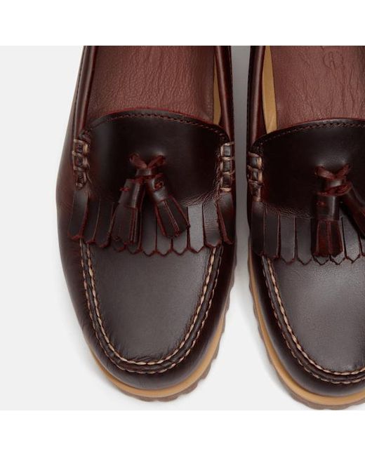 Timberland Brown All Gender Authentic Kiltie Loafer for men