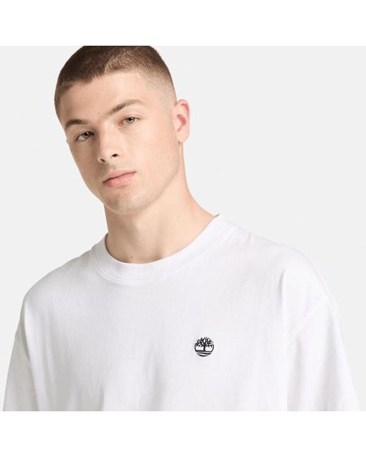 Timberland White Dunstan River Short-Sleeve T-Shirt For for men