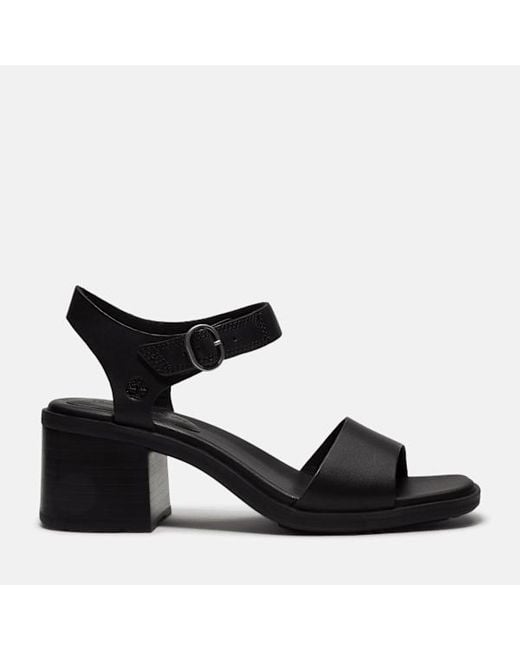Timberland Black Bellevaux Backstrap Sandal For