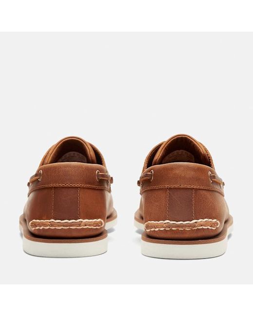 Timberland Brown Classic 2-Eye Boat Shoe For for men