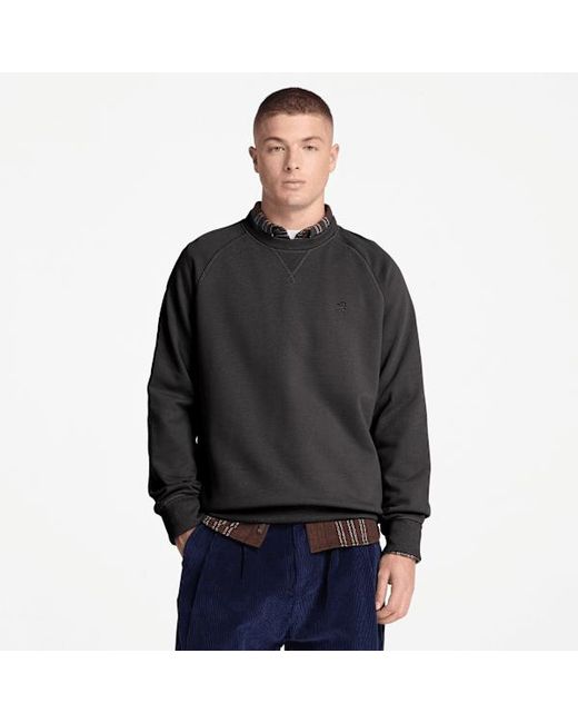 Timberland Black Exeter River Crew Sweatshirt For for men