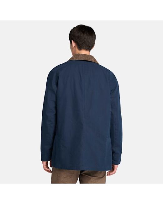 Timberland Wenham Waterproof Barn Coat For Men In Dark Blue, Man, Blue, Size: 3xl for men