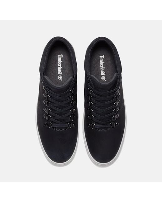 Timberland Black Lisbon Hill Mid Trainer For for men