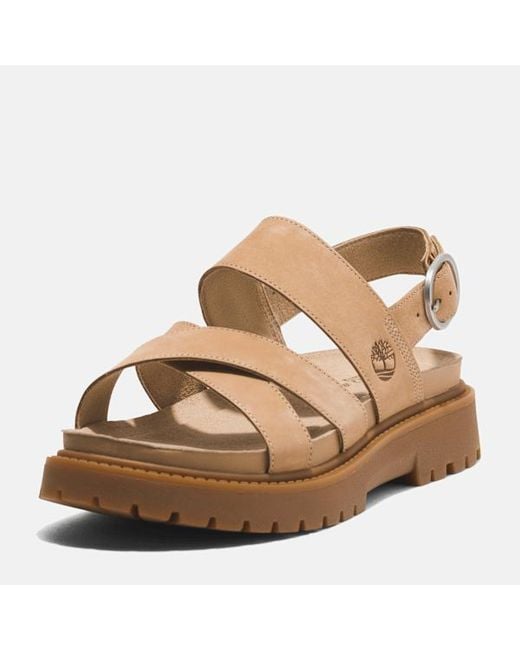 Timberland Brown Clairemont Way Backstrap Sandal For