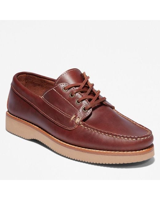 Timberland Red American Craft Boat Shoe for men