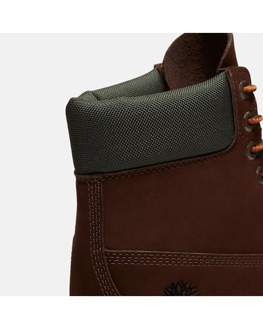 Timberland Brown Heritage 6-Inch Waterproof Boot For for men