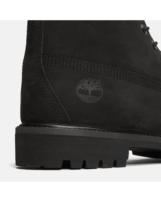 Timberland Black Premium 6-Inch Waterproof Boot For for men