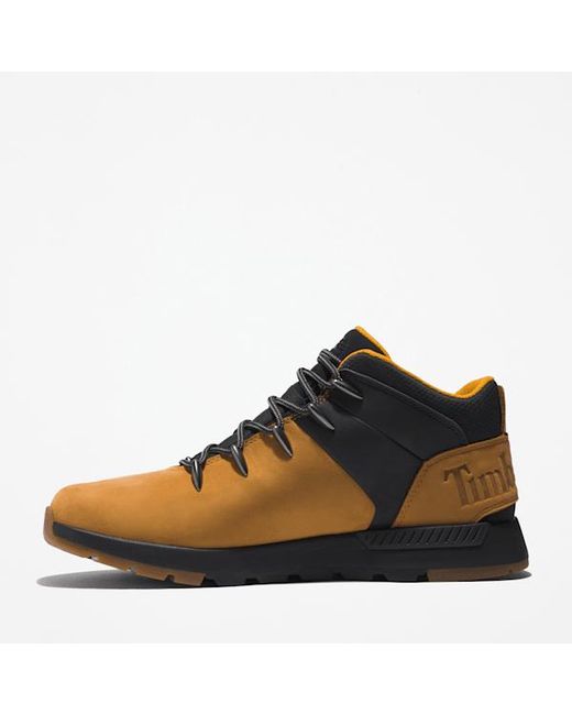 Timberland Brown Sprint Trekker Mid Waterproof Trainer For for men