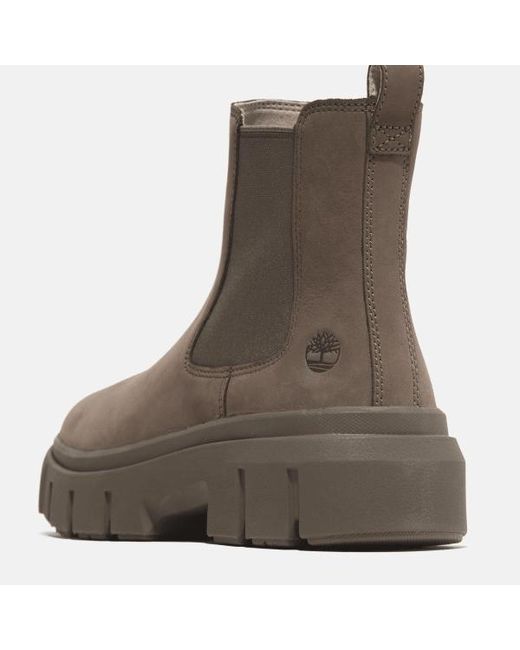 Timberland Brown Greyfield Chelsea Boot
