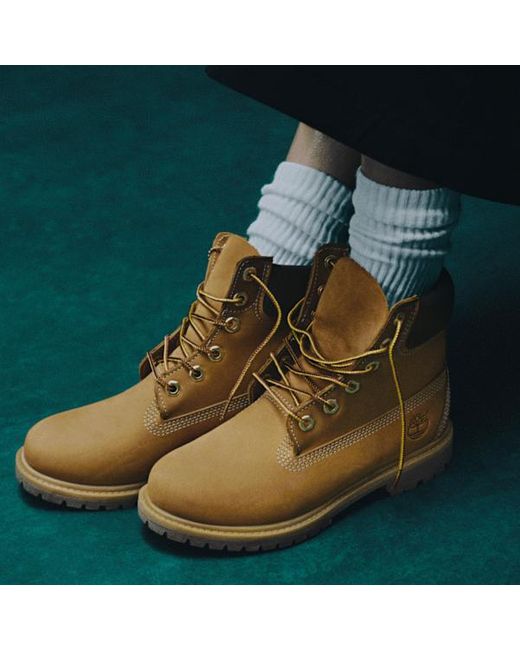 Timberland Brown Premium 6-Inch Waterproof Boot For