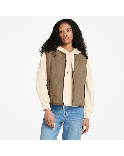 Timberland Natural High Pile Fleece Gilet For