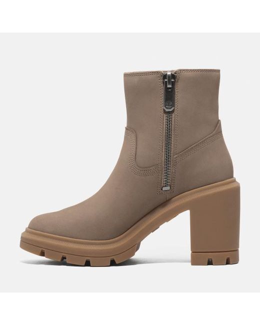 Timberland Brown Allington Heights Mid Zip Boot