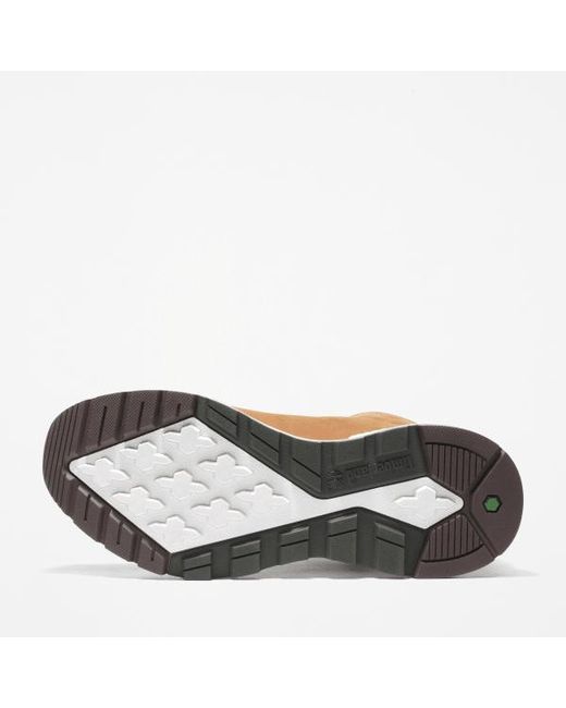 Timberland Brown Sprint Trekker Mid Trainer For for men
