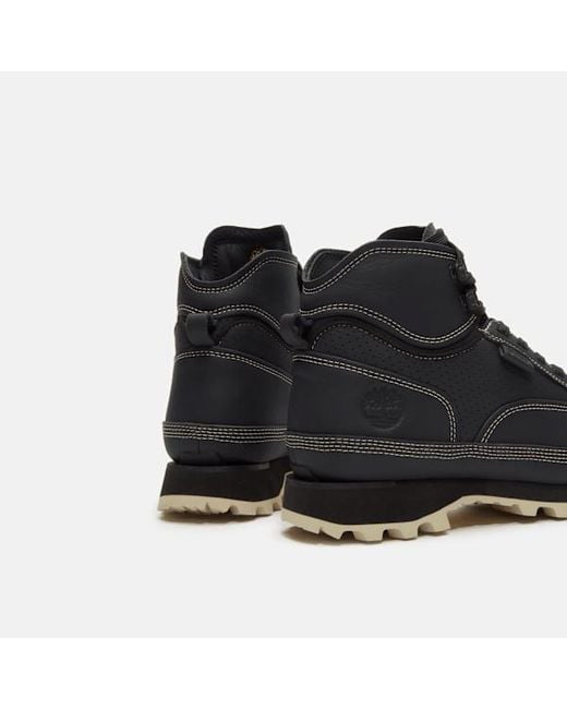 Timberland Black Euro Hiker Boot With Gore-Tex Bootie For for men