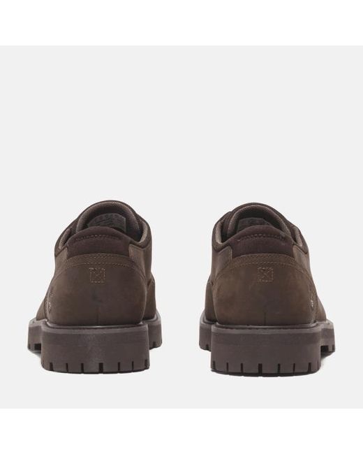Timberland Britton Road Waterproof Shoe For Men In Dark Brown, Man, Brown, Size: 6.5 for men