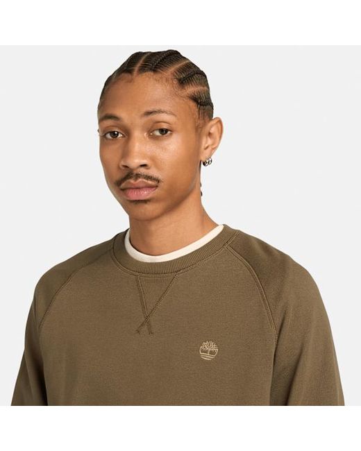 Timberland Green Exeter River Crewneck Sweatshirt For for men