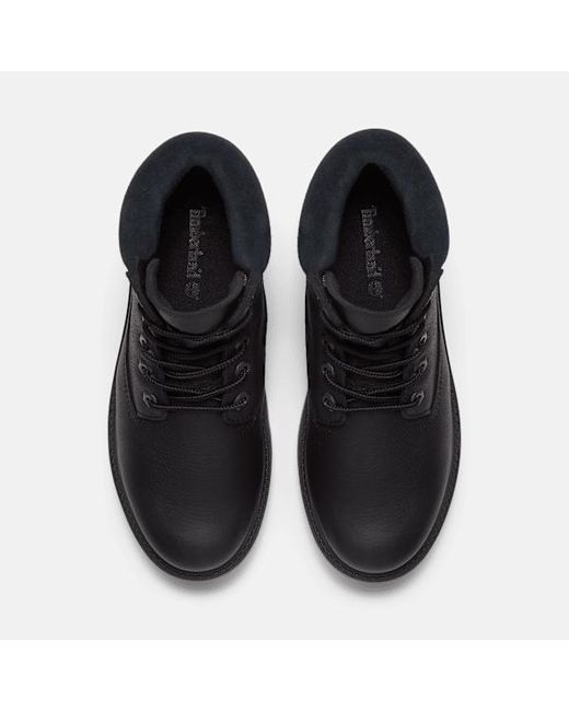 Timberland Black Stone Street Premium Platform Boot