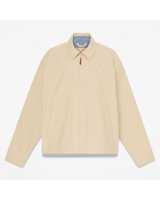 Timberland Natural Stratham Durable Water Repellent Cotton Bomber For for men