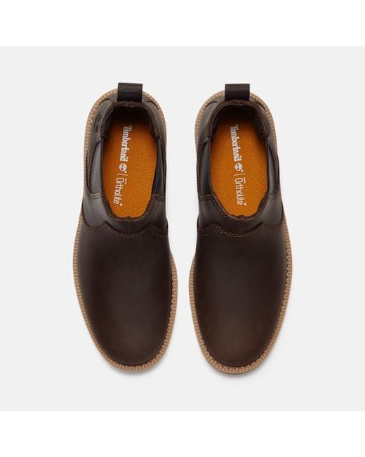 Timberland Brown Britton Falls Chelsea Boot For for men