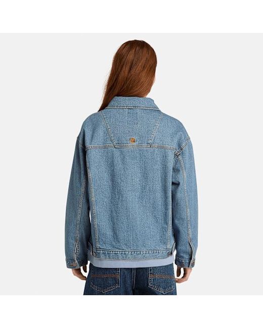 Timberland Blue Archive Denim Jacket For