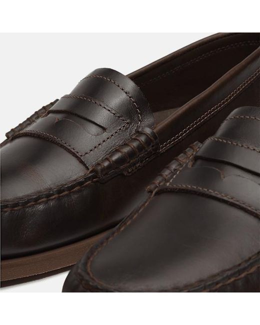 Timberland Brown Boat Shoes for men