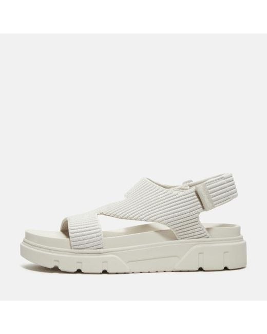 Timberland White Greyfield Backstrap Sandal