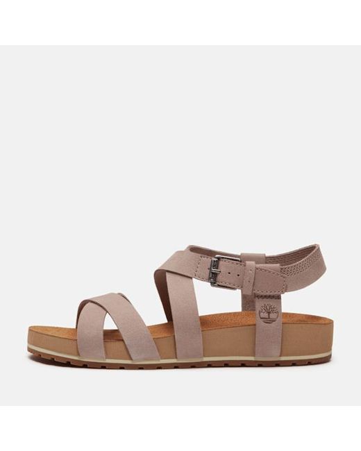 Timberland Brown Malibu Waves Backstrap Sandal For