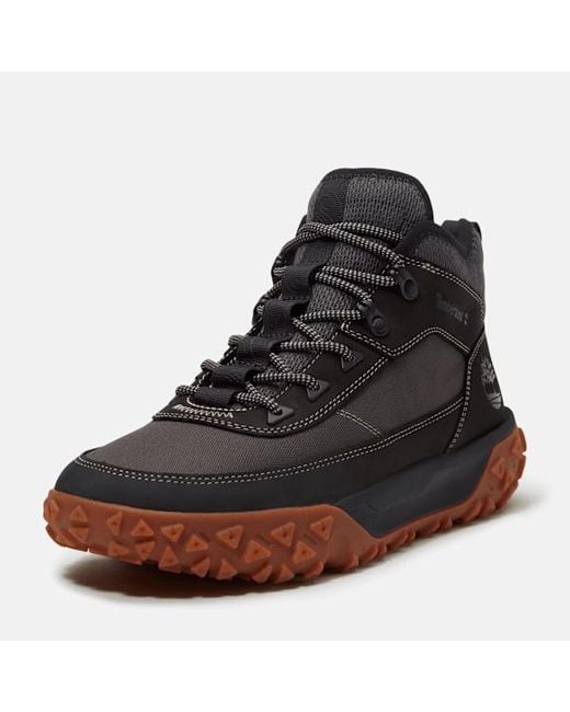 Timberland Black Greenstride Motion 6 Mid Trainer For for men