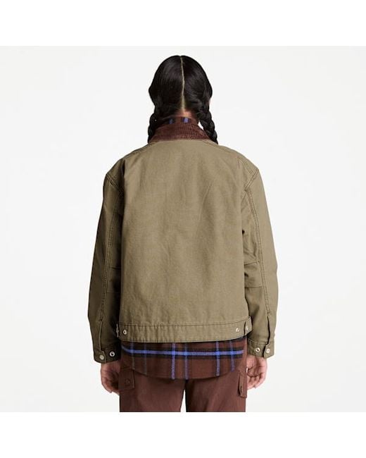 Timberland Green Strafford Washed Canvas Jacket 2.0 For