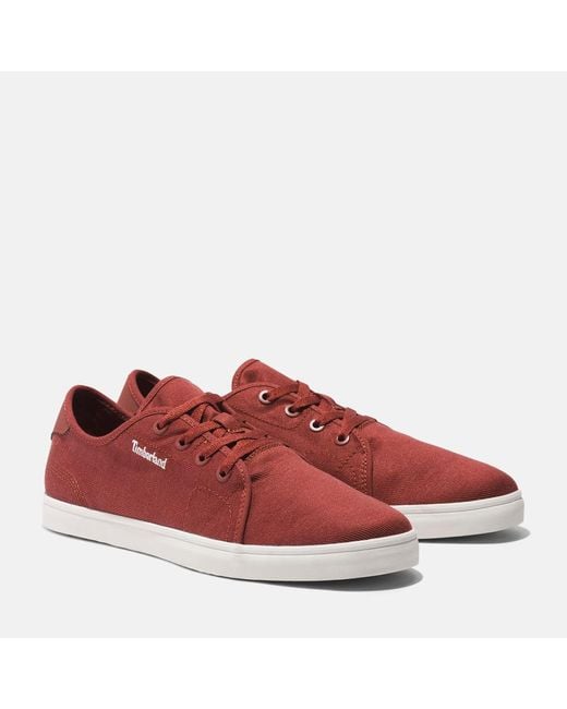 Timberland Red Skape Park Lace-up Low Trainer for men