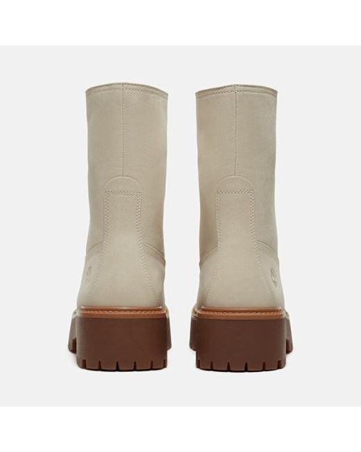 Timberland Natural Stone Street Platform Mid Boot For