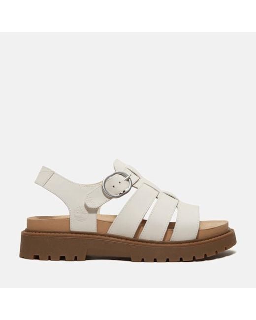 Timberland White Clairemont Way Fisherman Sandal